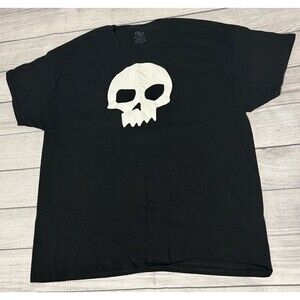 Disney Pixar Toy Story Sid Skull Graphic T Shirt Athletic Tag 2XL Black